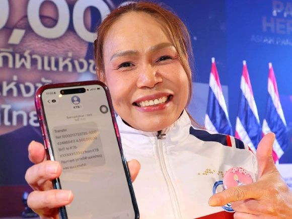 สายสุนีย์ จ๊ะนะ ราชินีนักกีฬาคนพิการ โพสต์ยอดเงินรางวัลอัดฉีด คนหลุดโฟกัส ซูมดูได้กี่บาท