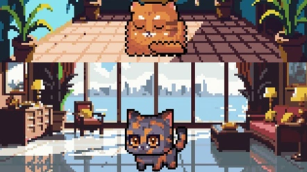 เกมสุ่มเกิดเป็นแมว 1 in a Meowlion จะได้เป็นแมวบ้านหรือแมวจร ?
