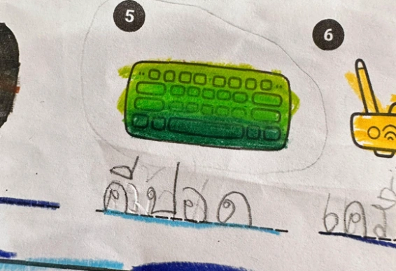 ส่องการบ้านเด็ก เขียนคำจากภาพให้ถูกต้อง เห็นของแต่ละคน ใครไหวไปก่อนเลย