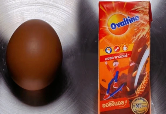 เปิดโหมดทดลองอาหาร นำไข่กับโอวัลติน มาเจียวรวมกัน รสชาติจะเป็นอย่างไร