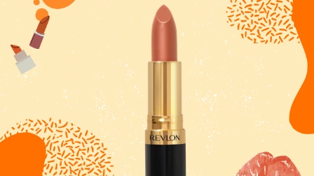 Revlon Super Lustrous Lipstick ลิปสติกสีส้มอิฐ เนื้อสัมผัสนุ่มลื่น
