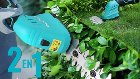 กรรไกรตัดแต่งกิ่งไม้ไร้สาย DURATECH 12V 2 in 1 Hedge Trimmer