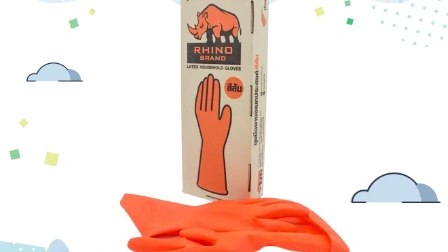 Poly-Brite Rhino ถุงมือยางอเนกประสงค์สำหรับงานหนัก