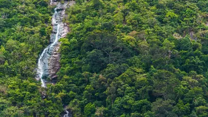 อุทยานแห่งชาติน้ำตกหงาว จ.ระนอง ตะลุยชมน้ำตกหงาว และธรรมชาติสุดฟิน