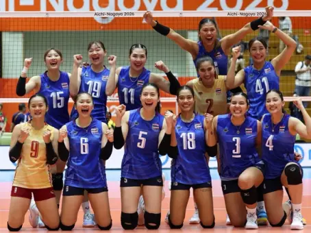 วอลเลย์บอลหญิงไทย ชนะ อินโดนีเซีย เช็กโปรแกรมรอบรองฯ พบใคร แข่งวันไหนคลอดแล้ว