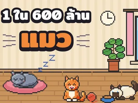 เกม 1 ใน 600 ล้านแมว สุ่มเกิดเป็นแมว ชาตินี้จะได้เกิดเป็นแมวแบบไหน ?
