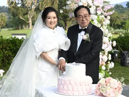 นักแสดงวัย 32 แต่งงานนักการเมืองวัย 73 ชี้เจ้าบ่าวเป็นเพื่อนพ่อ เจอเขาตอนเรียนประถม