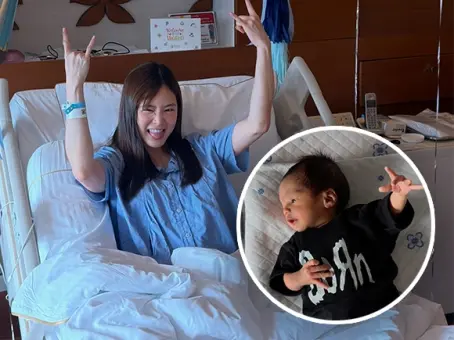 เกิดมาก็ร็อกเลย ! มายด์ ลภัสลัล คลอดลูกชายแล้ว เปิดภาพแรก น้องร็อคกี้ น่าเอ็นดูมาก