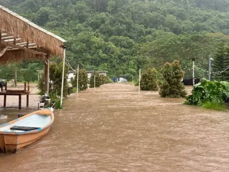 ประมวลภาพ Ile Cafe & Camping Khaoyai คาเฟ่เขาใหญ่ ประกาศปิดชั่วคราว หลังน้ำท่วม
